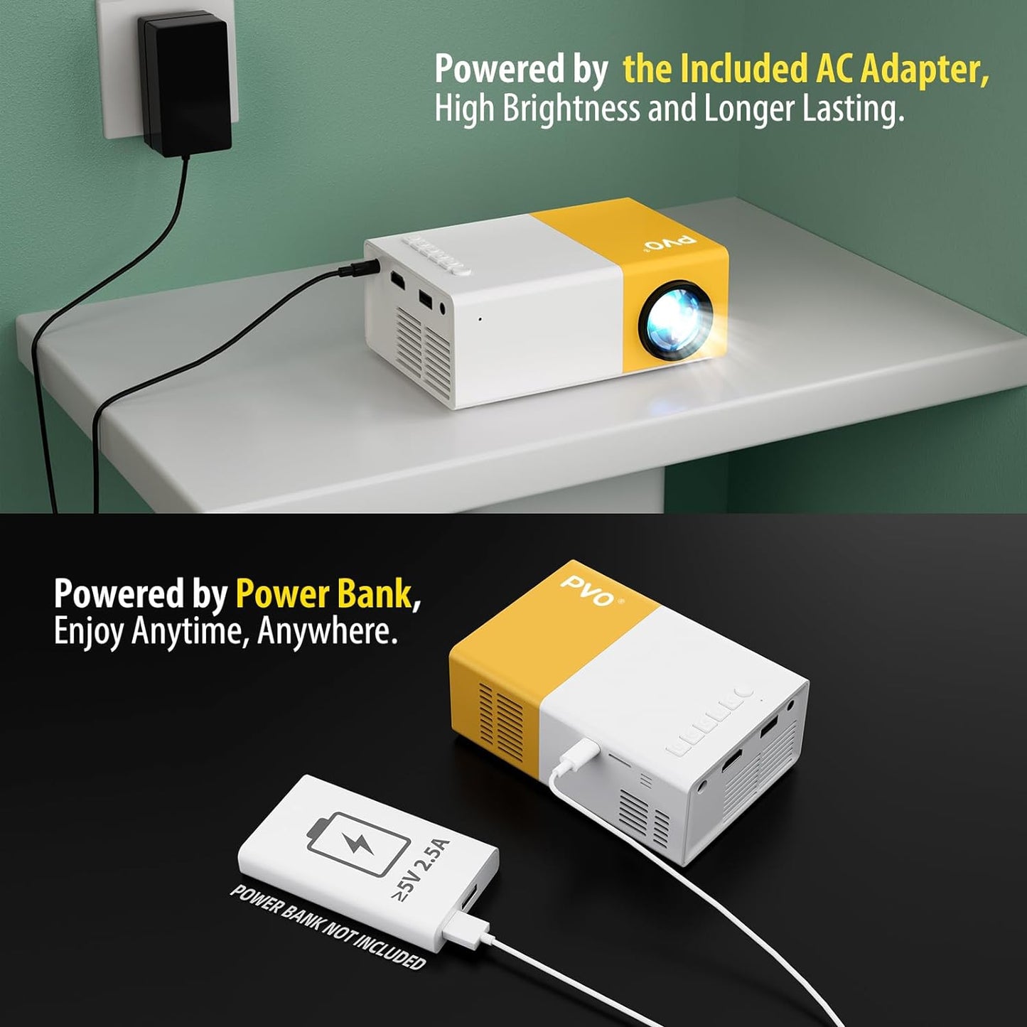 Mini Projector by RetroGoods™