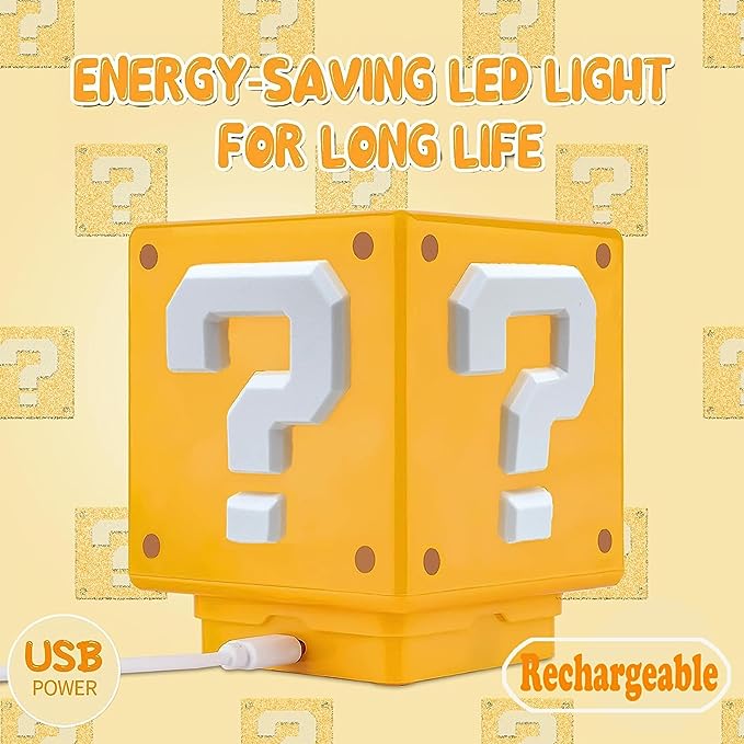Mario LED-Super Mario Mini Question Block Light