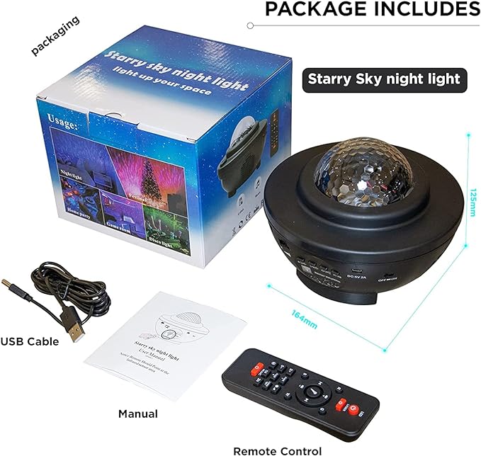 Retro Galaxy Projector