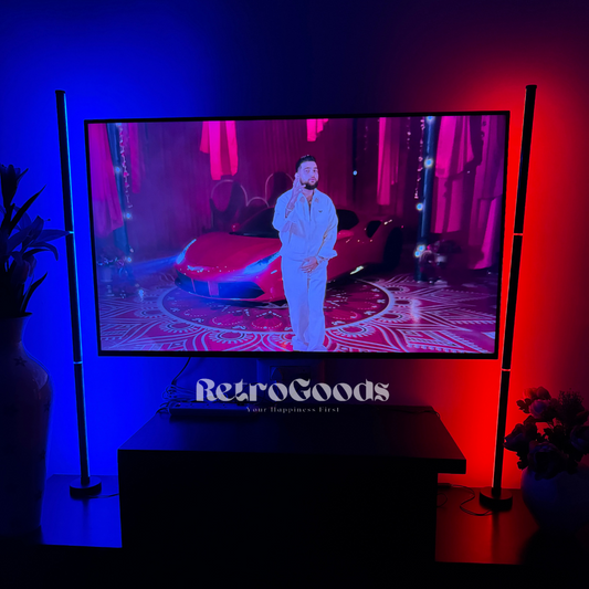 LED Corner Floor Lamp / Zenith Lamp by RetroGoods