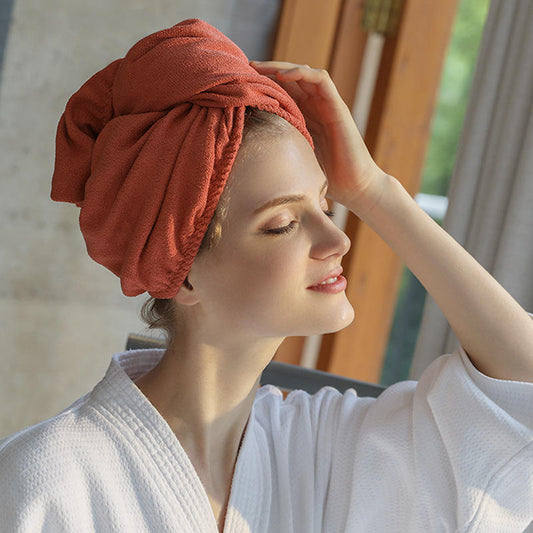 Quick-Dry Banana Hair Towel (Pack of 2)