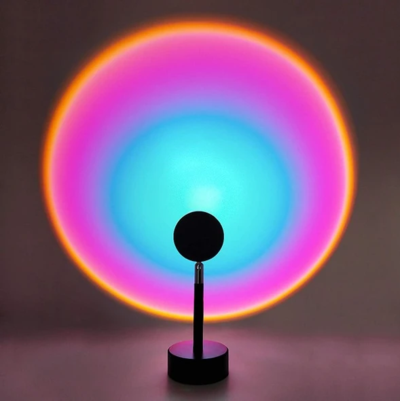 Sunset Lamp by RetroGoods™ with 16 Colors in 1, with Remote (PREMIUM QUALITY)
