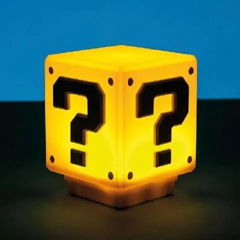 Mario LED-Super Mario Mini Question Block Light