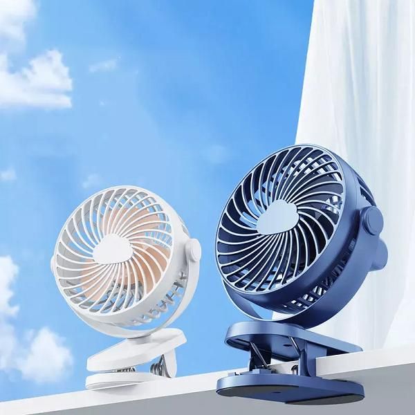3 Speeds Portable Desk Fan, 10000mAh Rechargeable