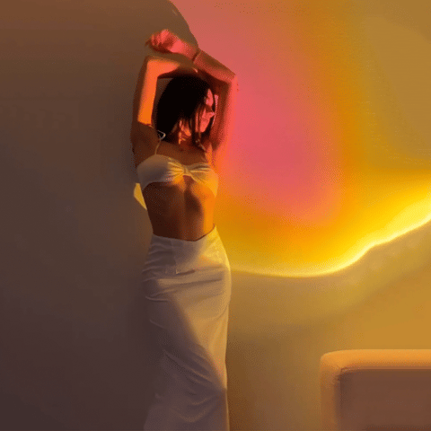 Sunset Lamp by RetroGoods™ with 16 Colors in 1, with Remote (PREMIUM QUALITY)