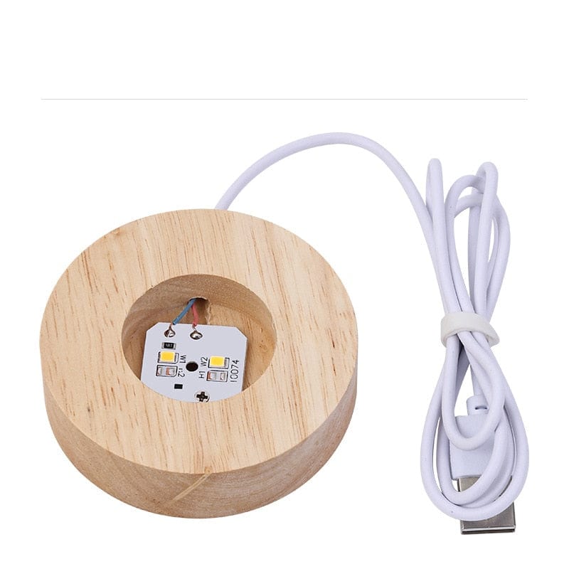 Saturn Crystal Ball Night Light