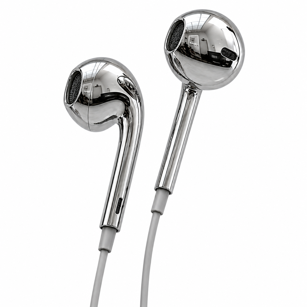 Chrome Earphones by RetroGoods™