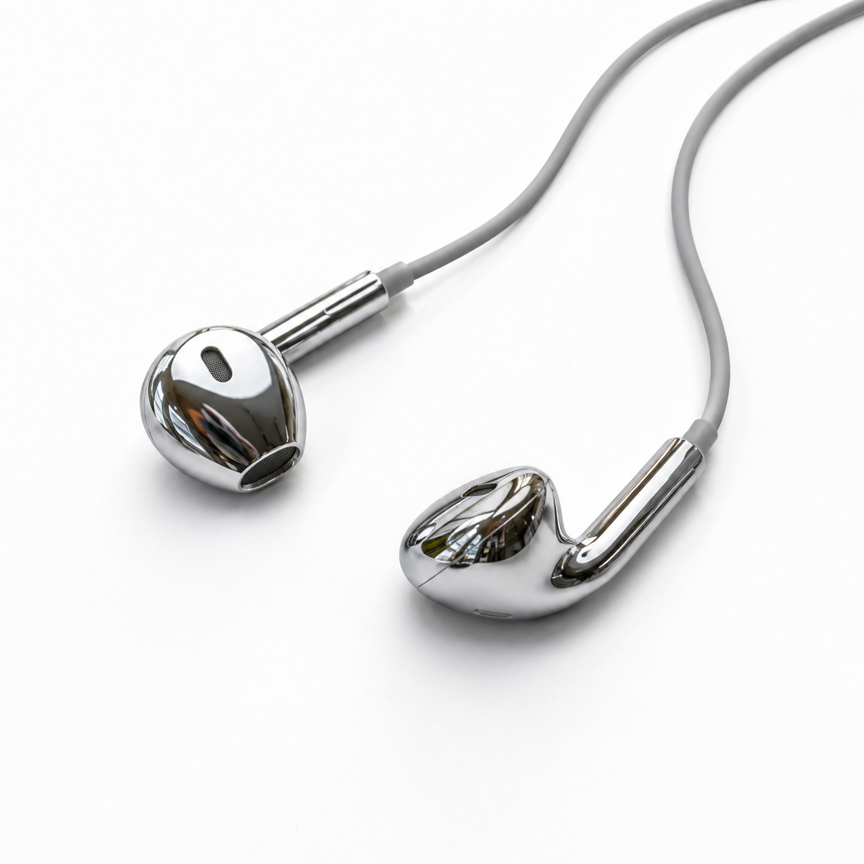 Chrome Earphones by RetroGoods™