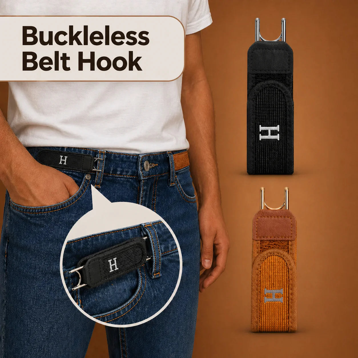 Buckle Free Belt by RetroGoods™ (Pack of 2)