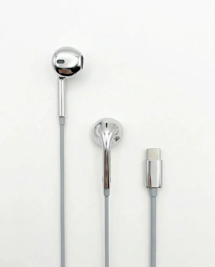 Chrome Earphones by RetroGoods™
