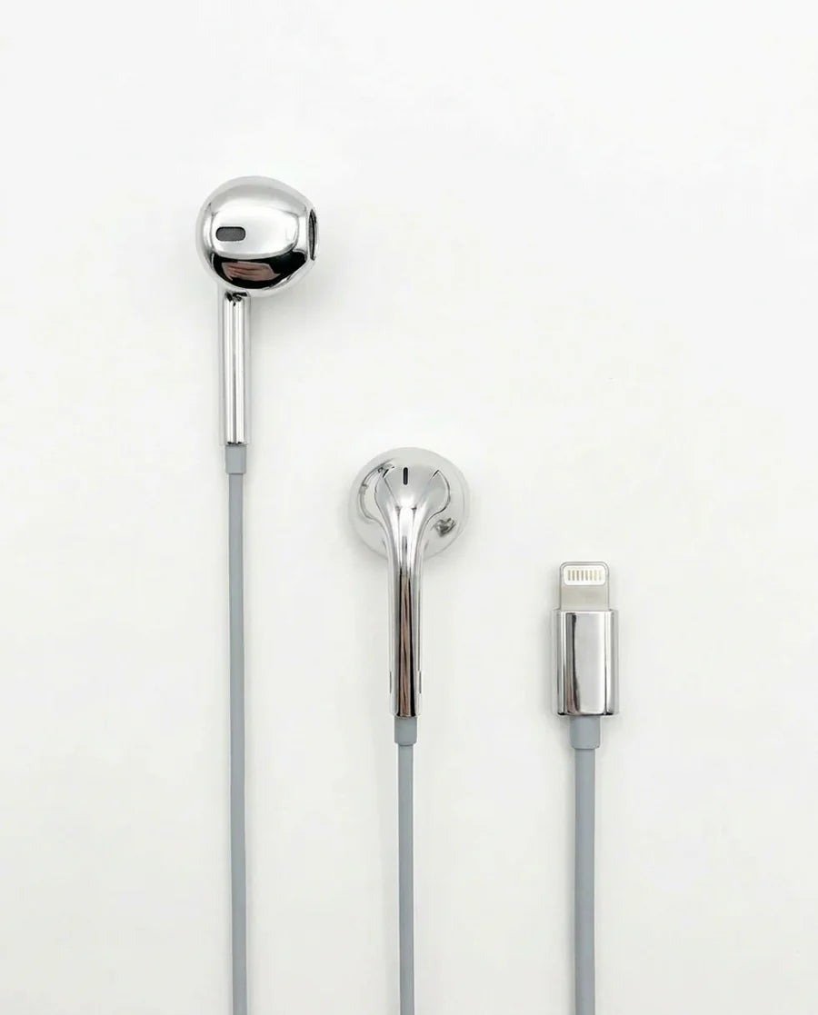 Chrome Earphones by RetroGoods™