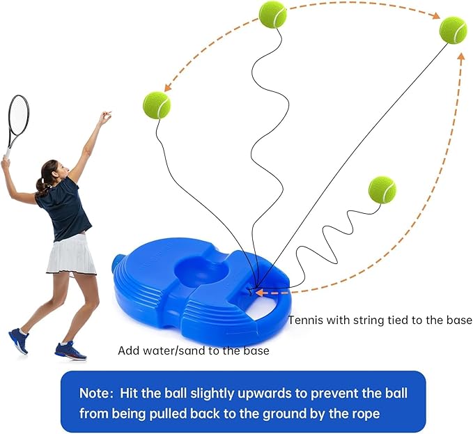 Tennis Trainer Rebound Ball by RetroGoods™