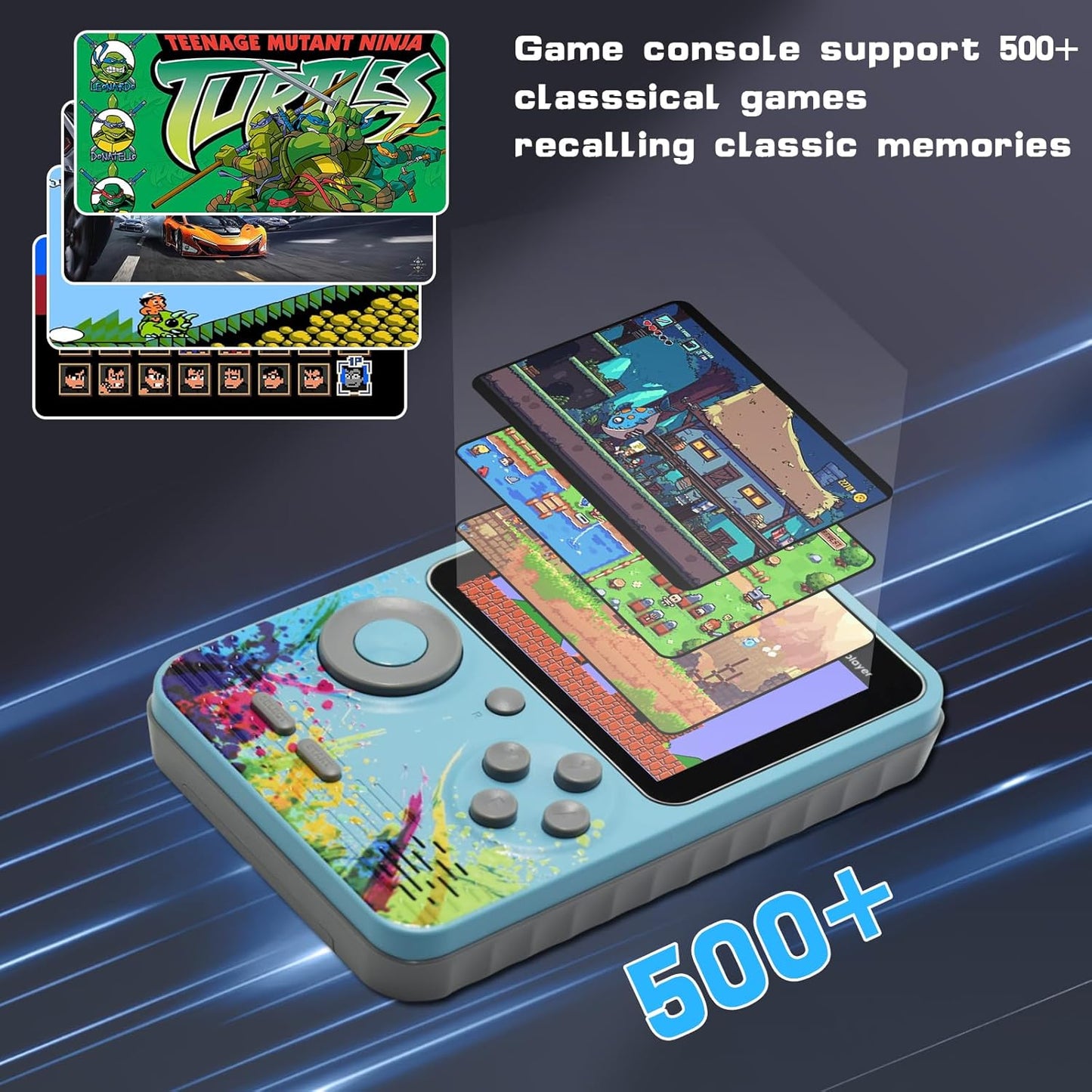 Retro GameBox 500 Games in 1 (Premium Quality) by RetroGoods™