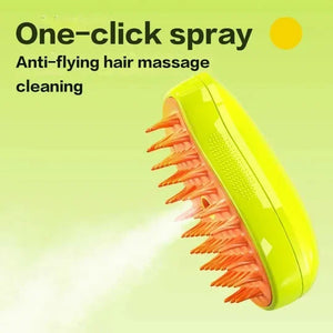 Steamy 3 in 1 Pet Hair Brush by Retrogoods