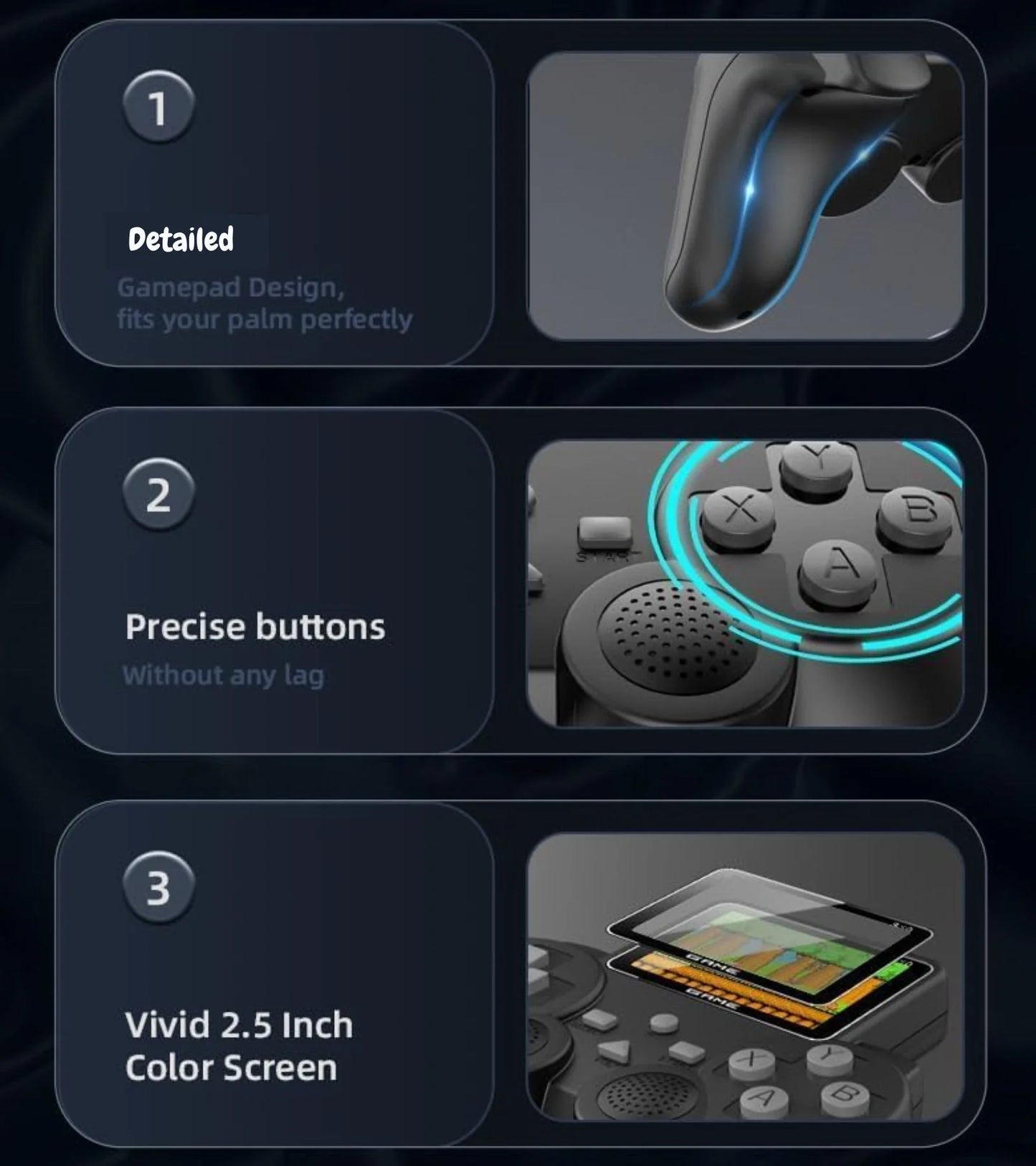 Handheld Gamepad by RetroGoods™