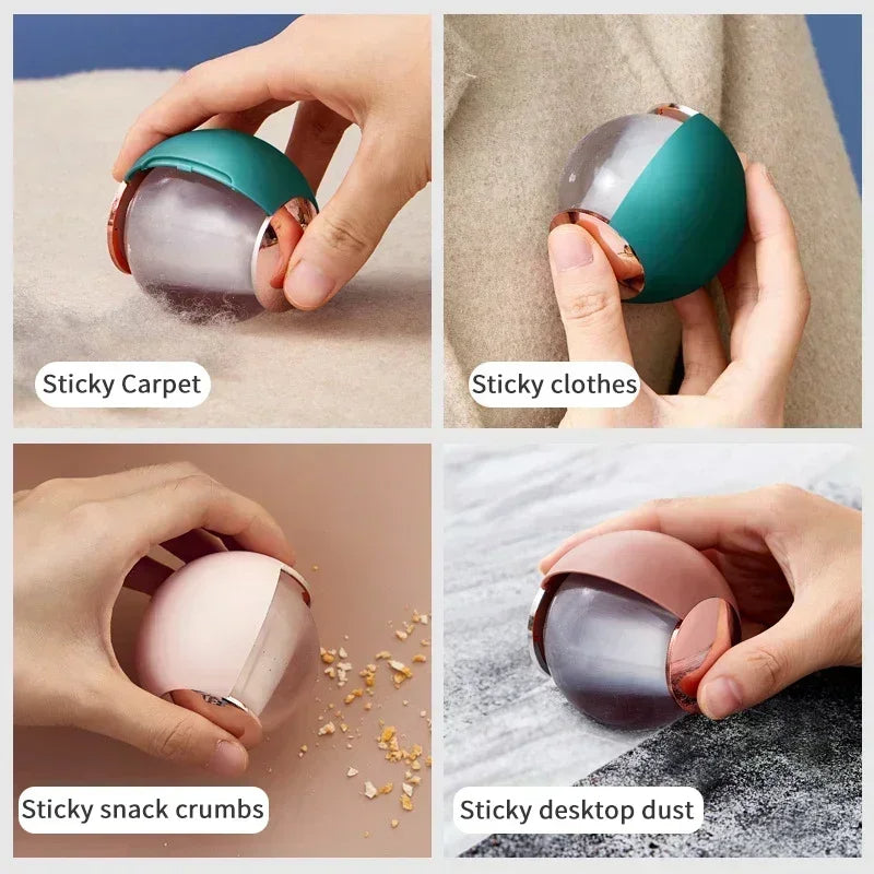 Lint Roller Ball By RetroGoods - Remove Pet Hair From Clothes Instantly