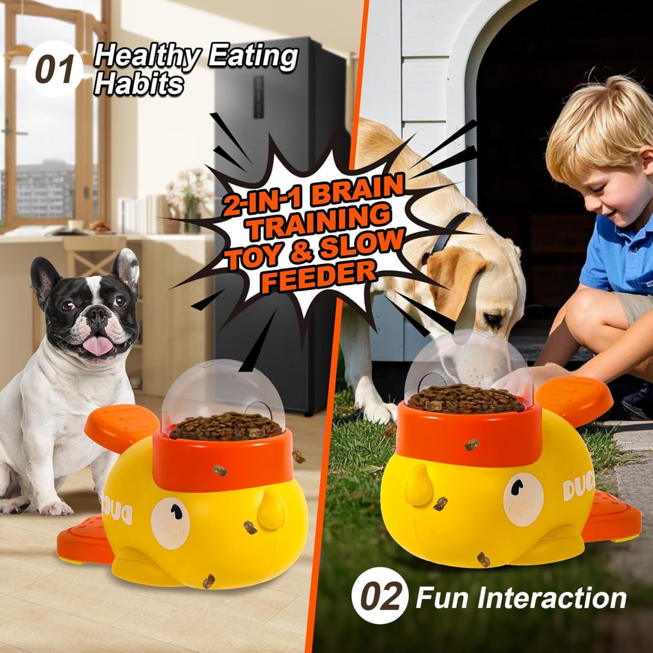 Interactive Pet Feeder by RetroGoods™