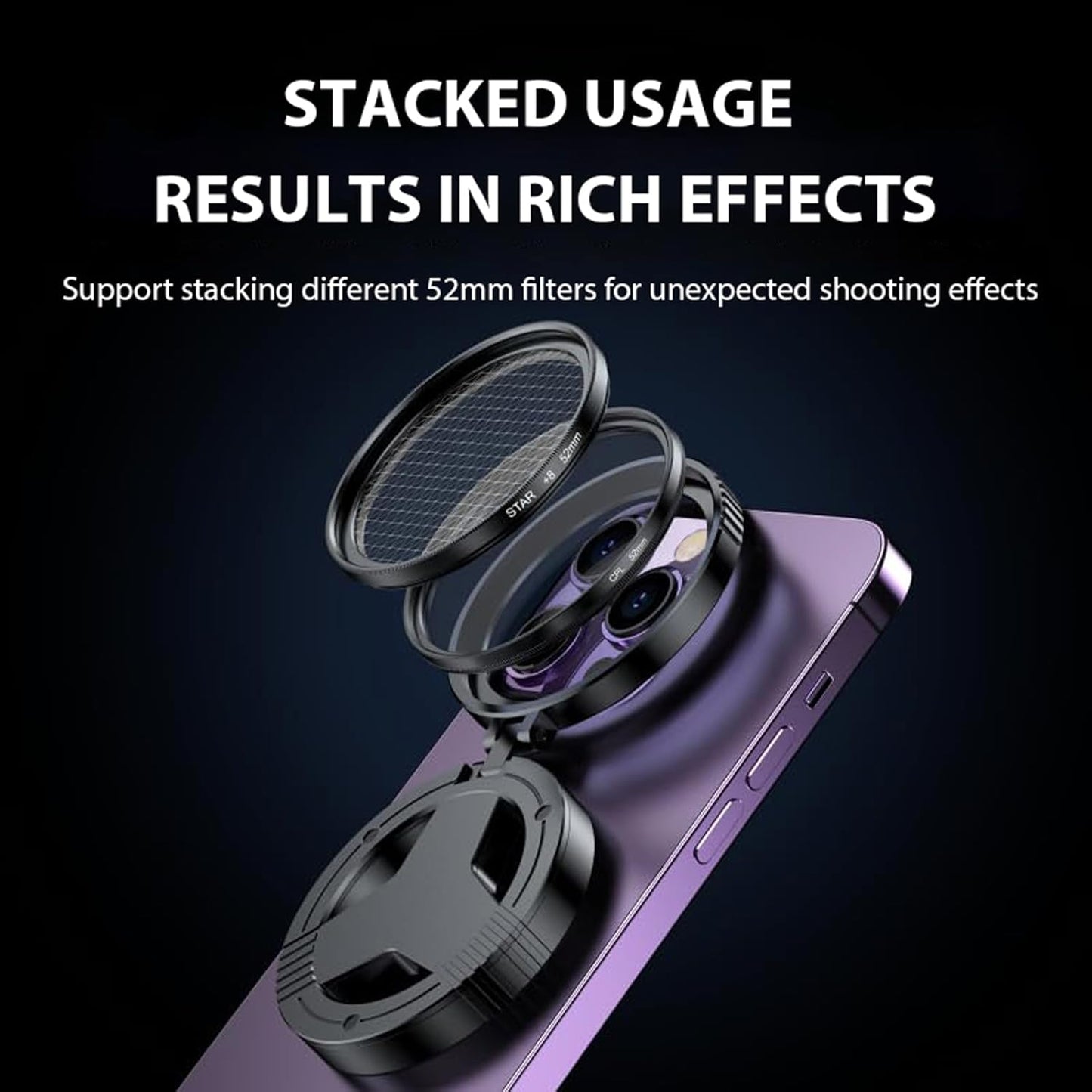 Anti-Glare Magnetic Phone Filter by RetroGoods™