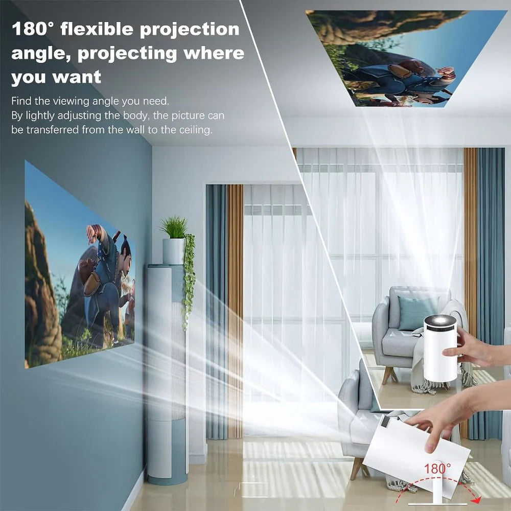 4K Portable Projector by RetroGoods™