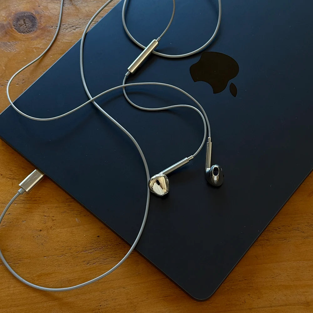 Chrome Earphones by RetroGoods™