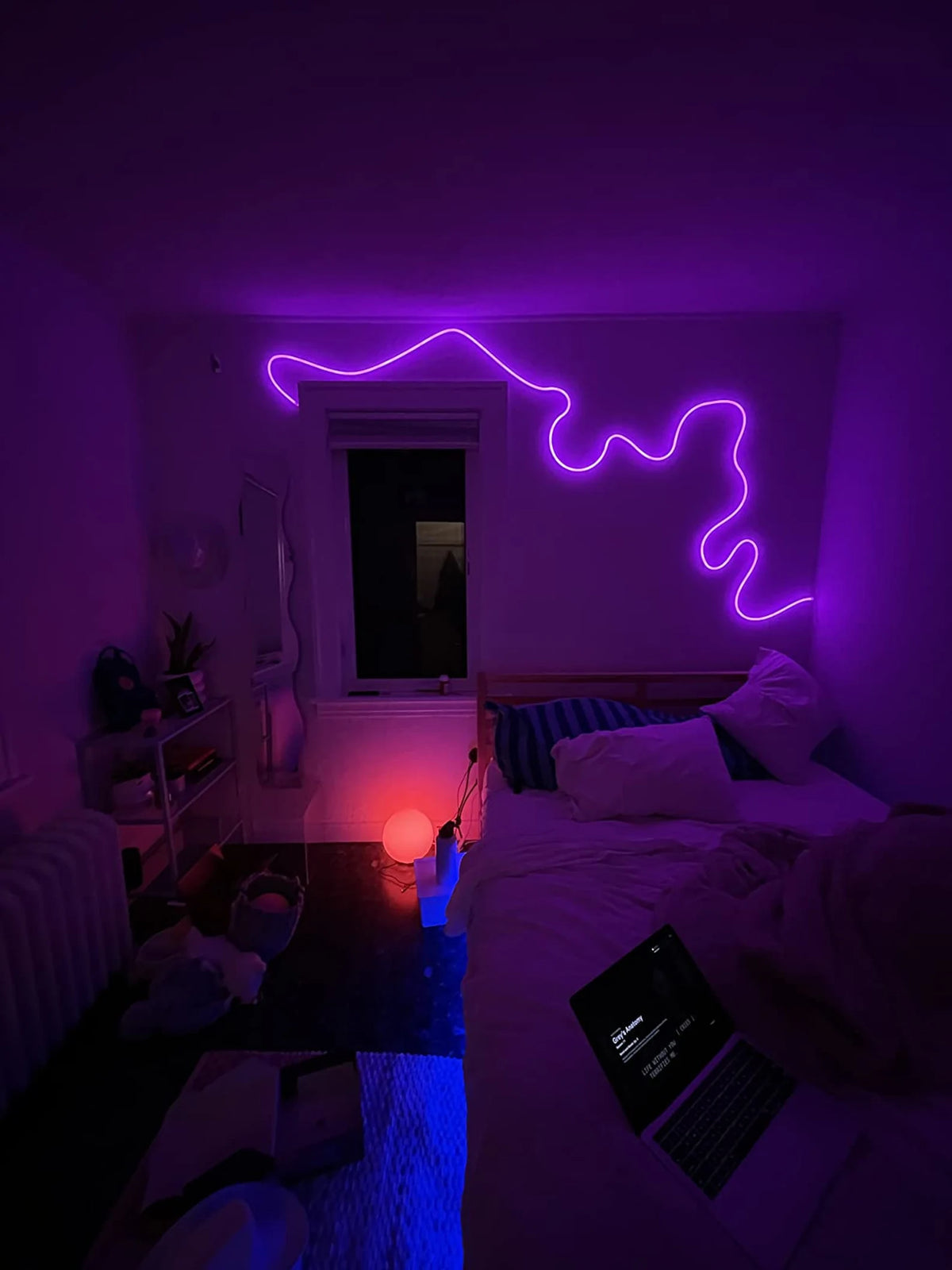 Night Rope NeonGlow Smart Rope Strip Light with Music Syncing (5 Meters) by Retro ...