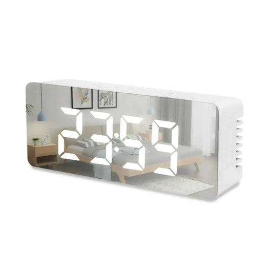 Retrogoods- LED Mirror Alarm Clock