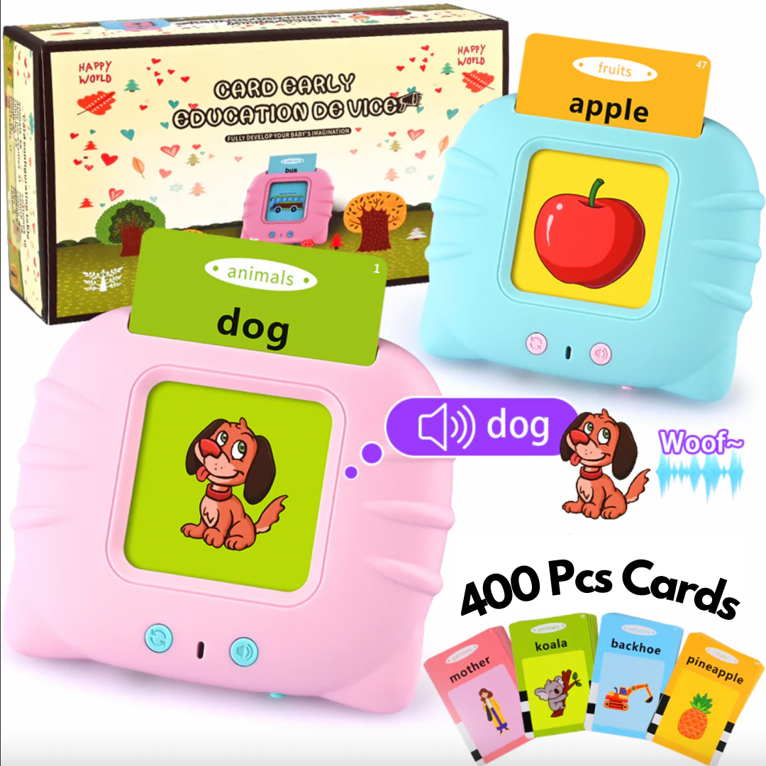 RetroGoods™ -  Talking Flash Cards Educational Toy with 400 Cards